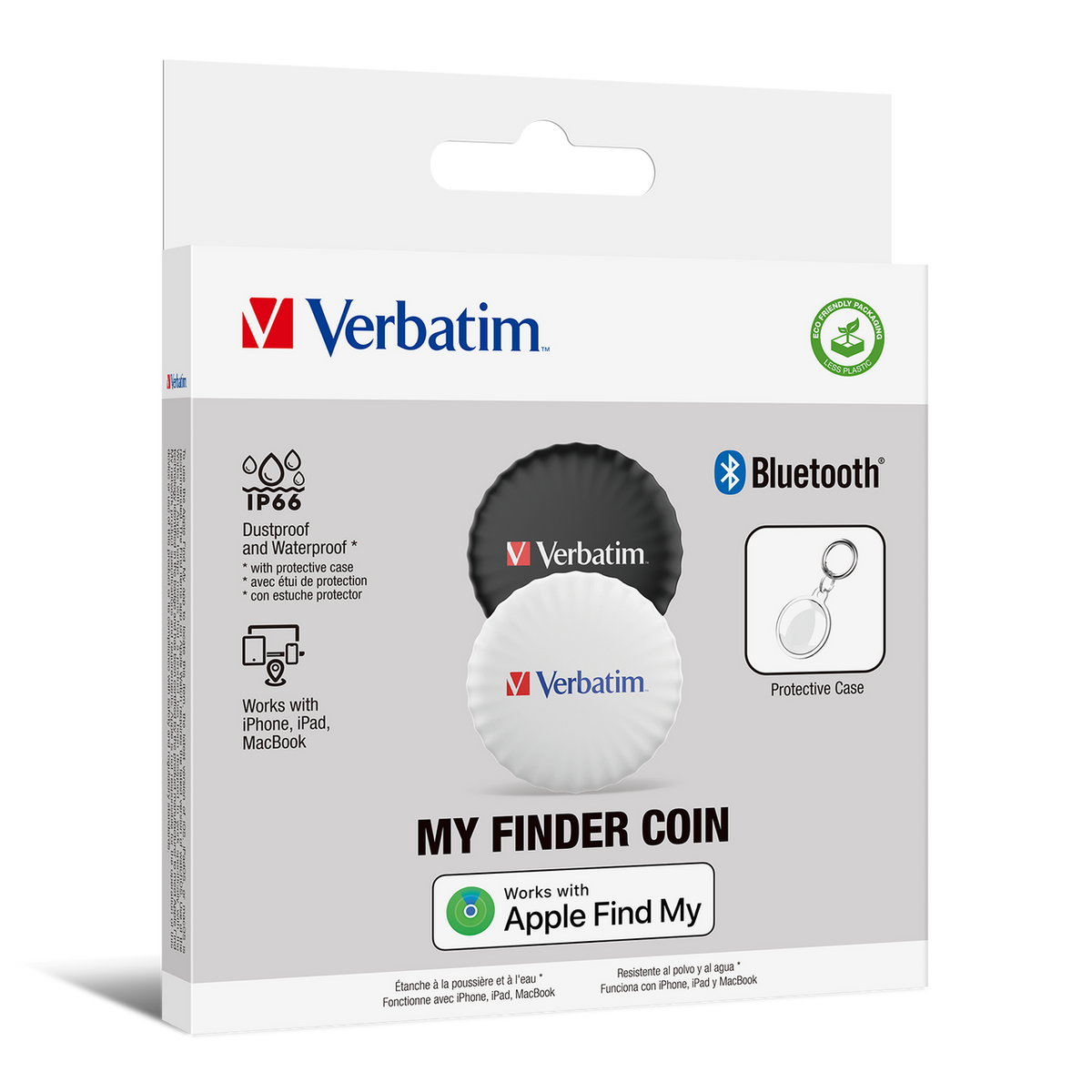 Verbatim My Finder Coin | 2 pack | Black and white