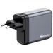 Verbatim GNC-140 | GaN wall charger | 140W 4-port | EU UK US