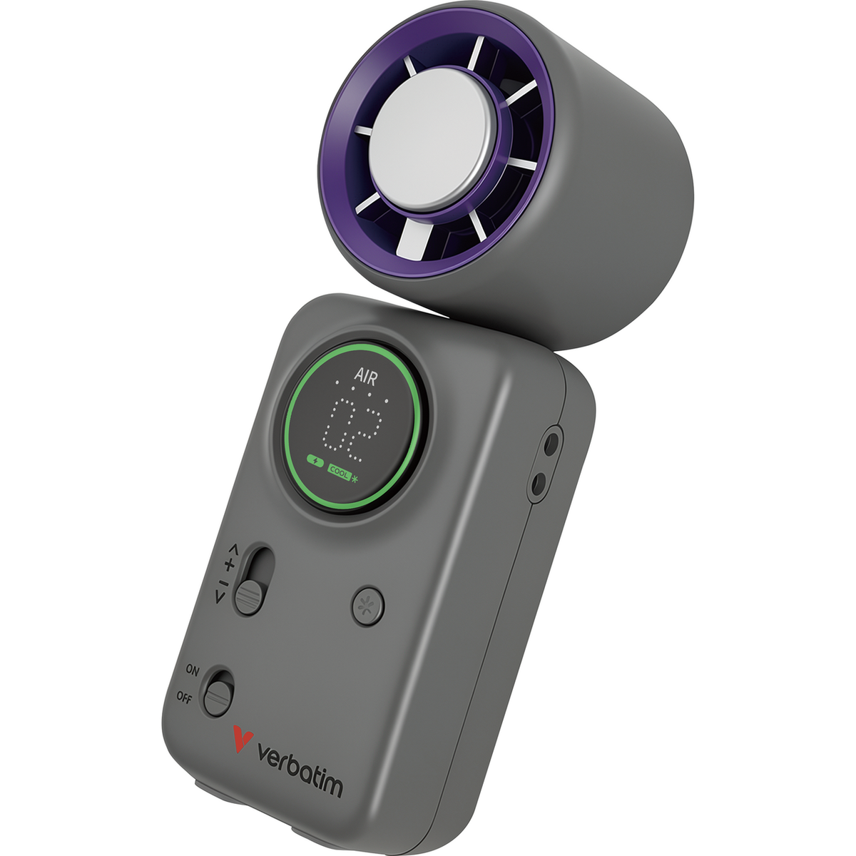 Verbatim Cool 'n' Go Ice Touch Mini | Handheld fan | Active cooling disc