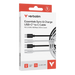 Verbatim Essentials Sync & Charge | USB-C to USB-C cables | 60W PD 1m