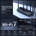 MERCUSYS MR47BE | Wi-Fi 7 router | Tri-band BE9300 | 2.5 Gbps ports