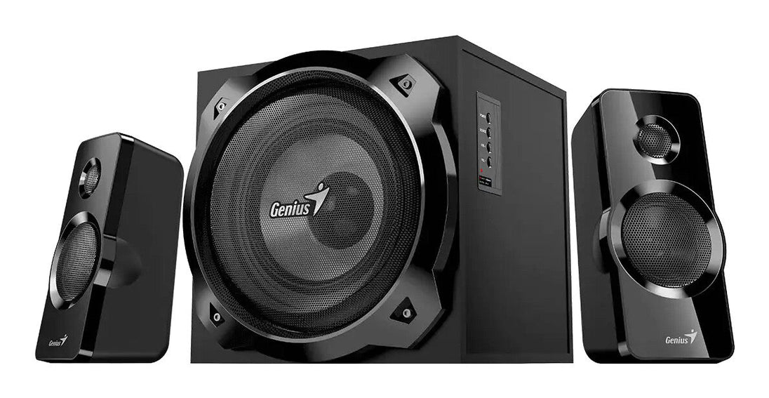 Genius SW-2.1 1850BT | 2.1 speaker system | 50W RMS Bluetooth 5.3 | Black