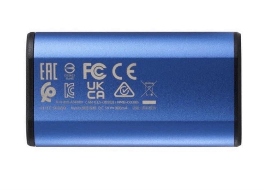 ADATA SE880 | External SSD | USB 3.2 Gen 2x2 2000MB/s | 4TB Blue