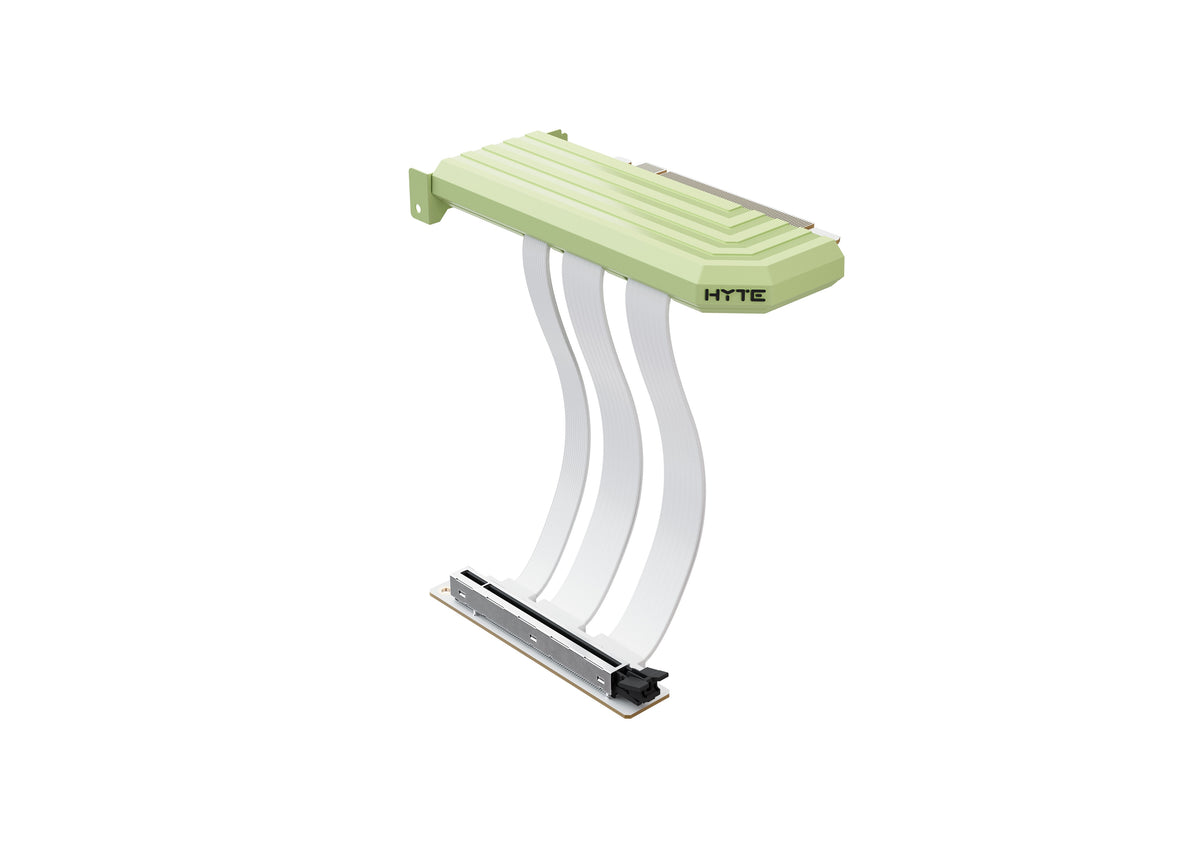 HYTE PCIe 5.0 Hyper Riser | 16 lanes 64 GB/s | 200 mm Matcha Milk