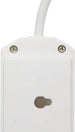 TARGET ELEC4WAY2M | 4 gang mains extension lead | 2m cable | White