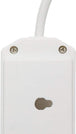 TARGET ELEC4WAY2M | 4 gang mains extension lead | 2m cable | White