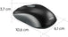 Hama AMW-200 | Wireless optical mouse | 1600 dpi | Anthracite and black