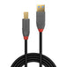 LINDY Anthra Line 36742 | USB A to B cable | USB 3.2 Gen 1 5Gbps | 2m