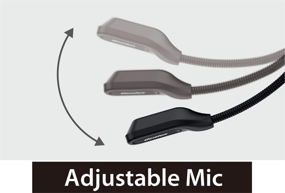 Genius HS-220U | USB headset with microphone | Plug and play | Black