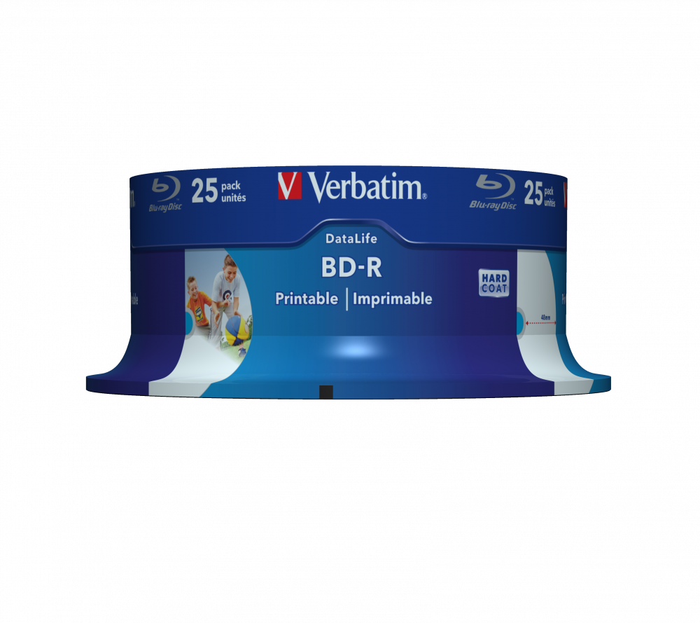 Verbatim BD-R SL DataLife 25GB | Blu-ray discs | 6x write speed