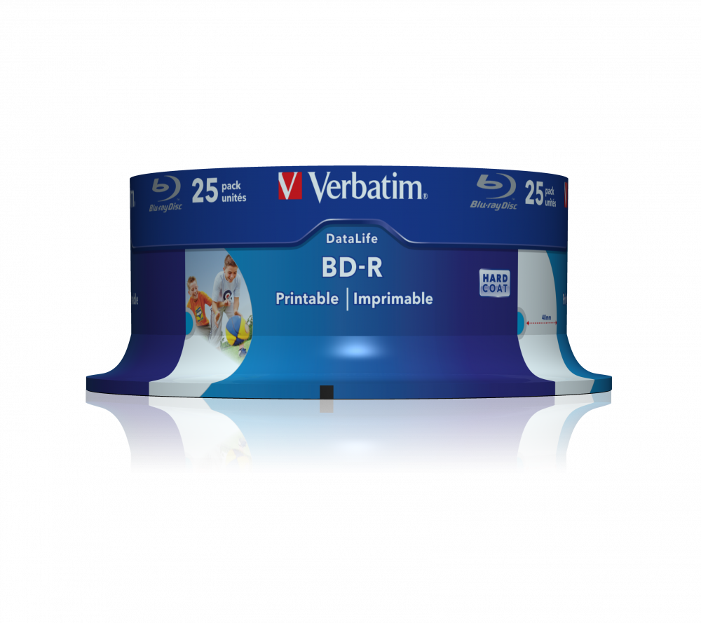 Verbatim BD-R SL DataLife 25GB | Blu-ray discs | 6x write speed
