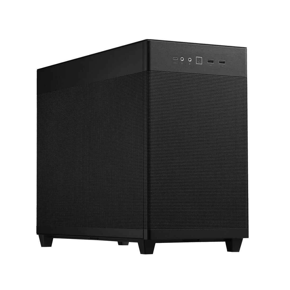 ASUS Prime AP201 | MicroATX PC case | Tempered glass | Black