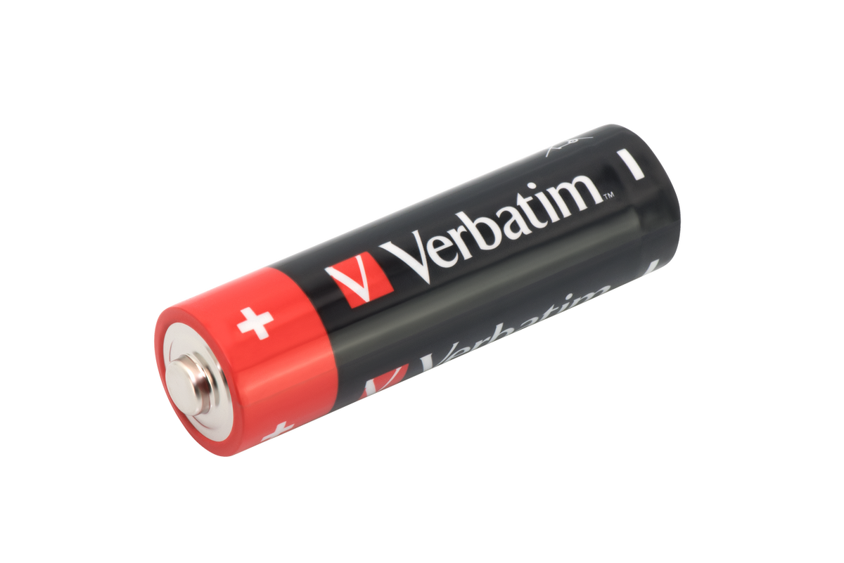 Verbatim 49501 | AA alkaline batteries | 1.5 V | 4 pack