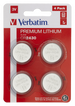 Verbatim CR2430 | Lithium coin cell batteries | 3V | 4 pack