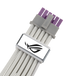 ASUS ROG Equalizer White Edition | 12V-2x6 PCIe power cable | 750 mm