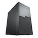 VIDA Enterprise-M | Micro ATX PC case | 120 mm fan | Black