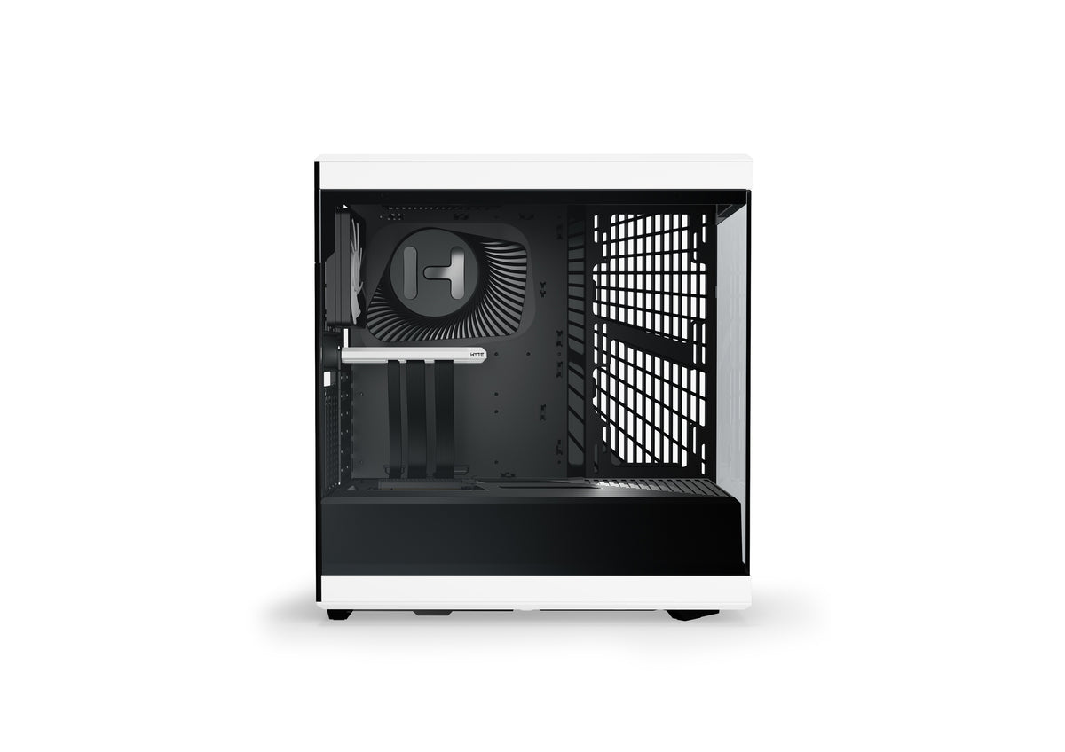 HYTE Y40 | Mid tower PC case | PCIe 4.0 riser | White and black