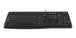 Logitech K120 | Wired keyboard | Full-size USB | UK QWERTY | Black