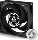 ARCTIC P8 PWM PST | 80 mm case fan | 200–3000 RPM PWM | Black