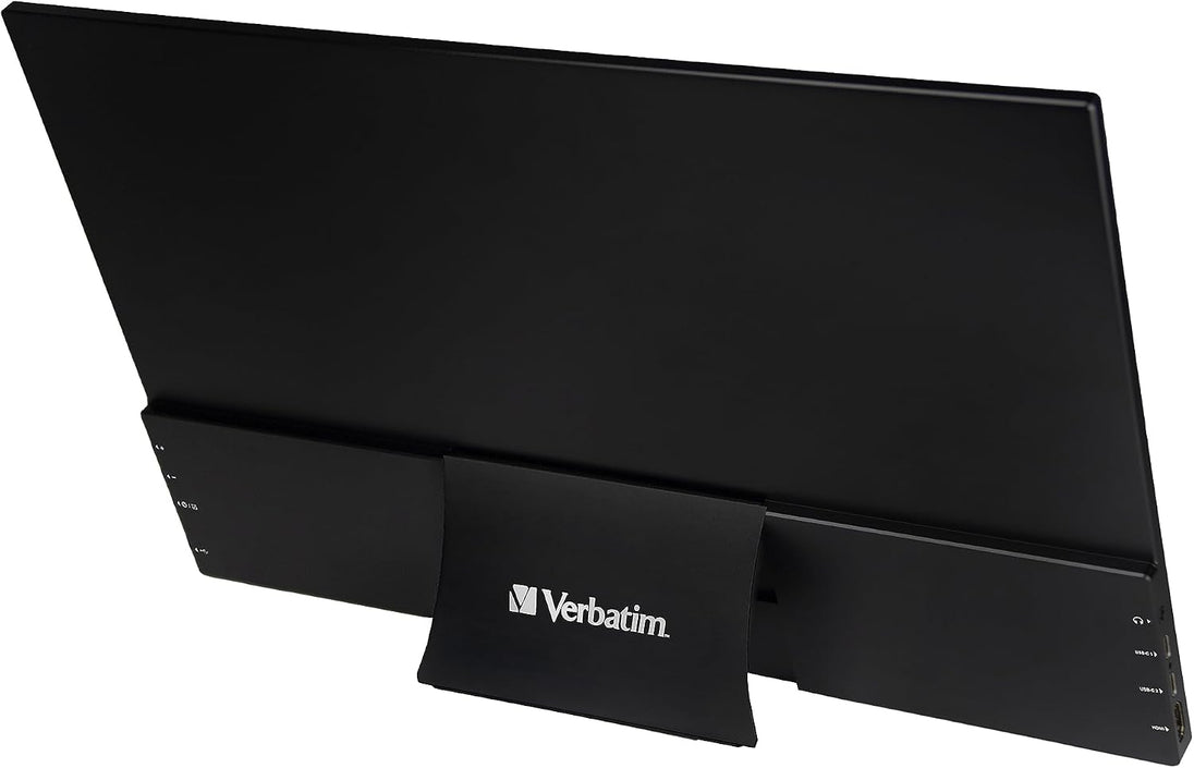 Verbatim PMT-15-4K | Portable touchscreen monitor | 15.6in 4K UHD | Black