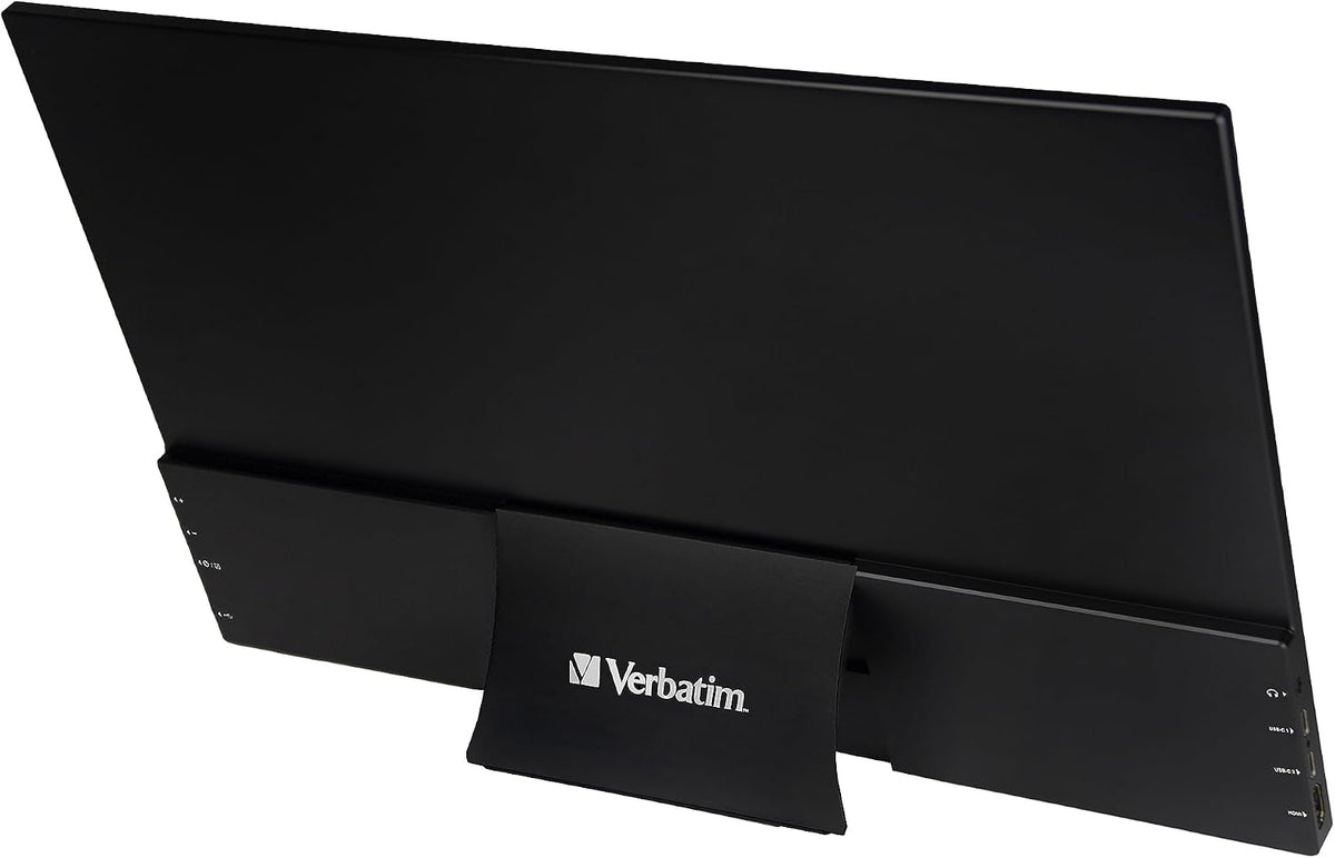 Verbatim PMT-15-4K | Portable touchscreen monitor | 15.6in 4K UHD | Black