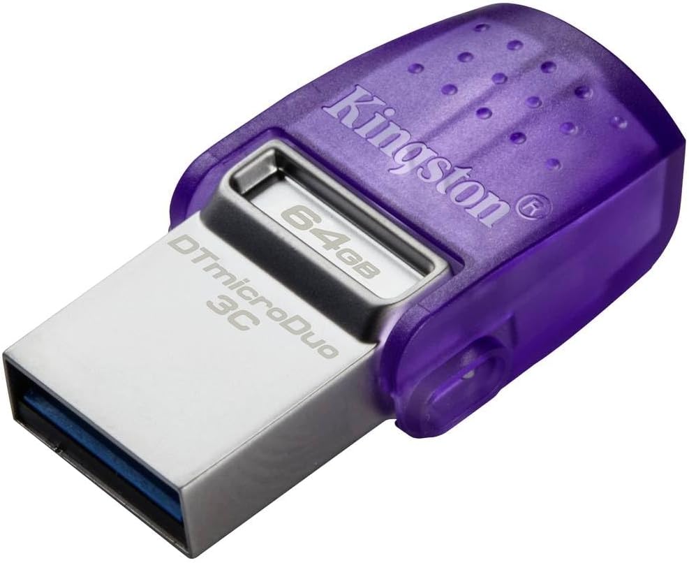 Kingston DataTraveler microDuo 3C | USB flash drive | 64GB | USB-A and USB-C