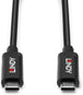 LINDY 43308 | Active USB-C cable | USB 3.2 Gen 2 10Gbps | 5m | Black