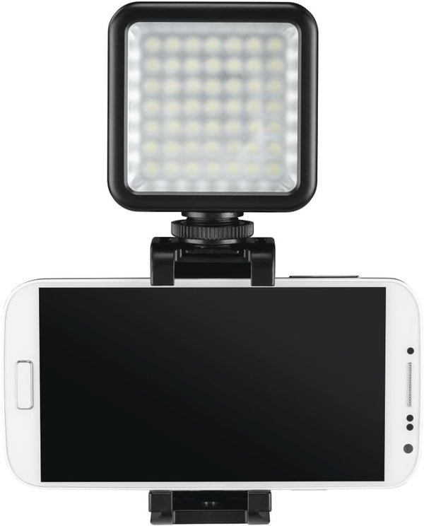 Hama 49 BD | LED camera light | 49 LEDs with dimmer | Black