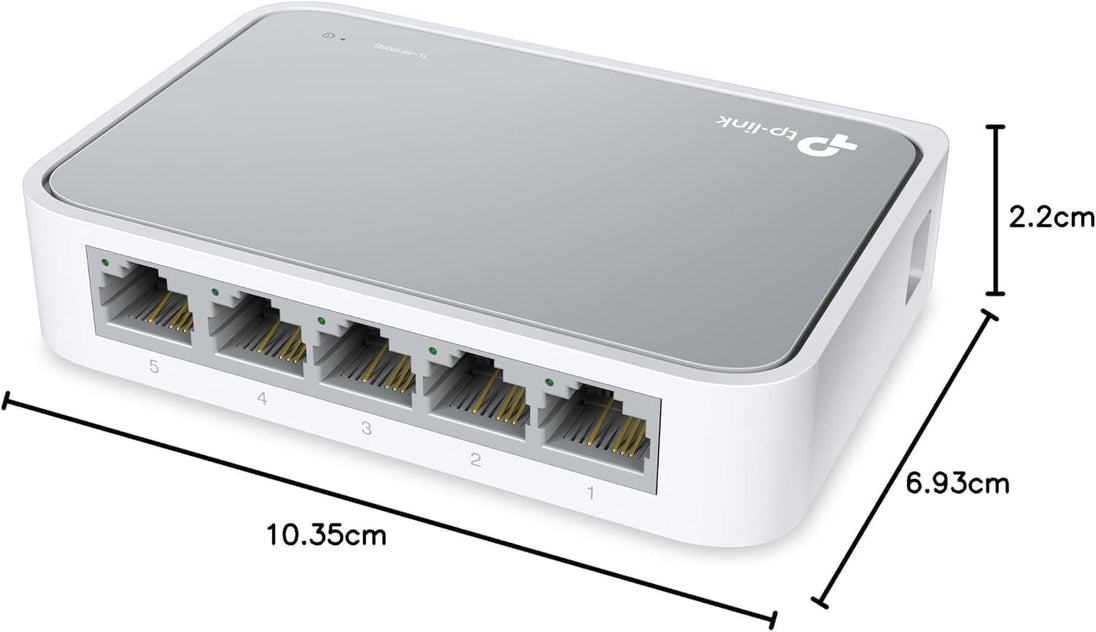TP-Link TL-SF1005D | 5-port Ethernet switch | 10/100Mbps | Desktop
