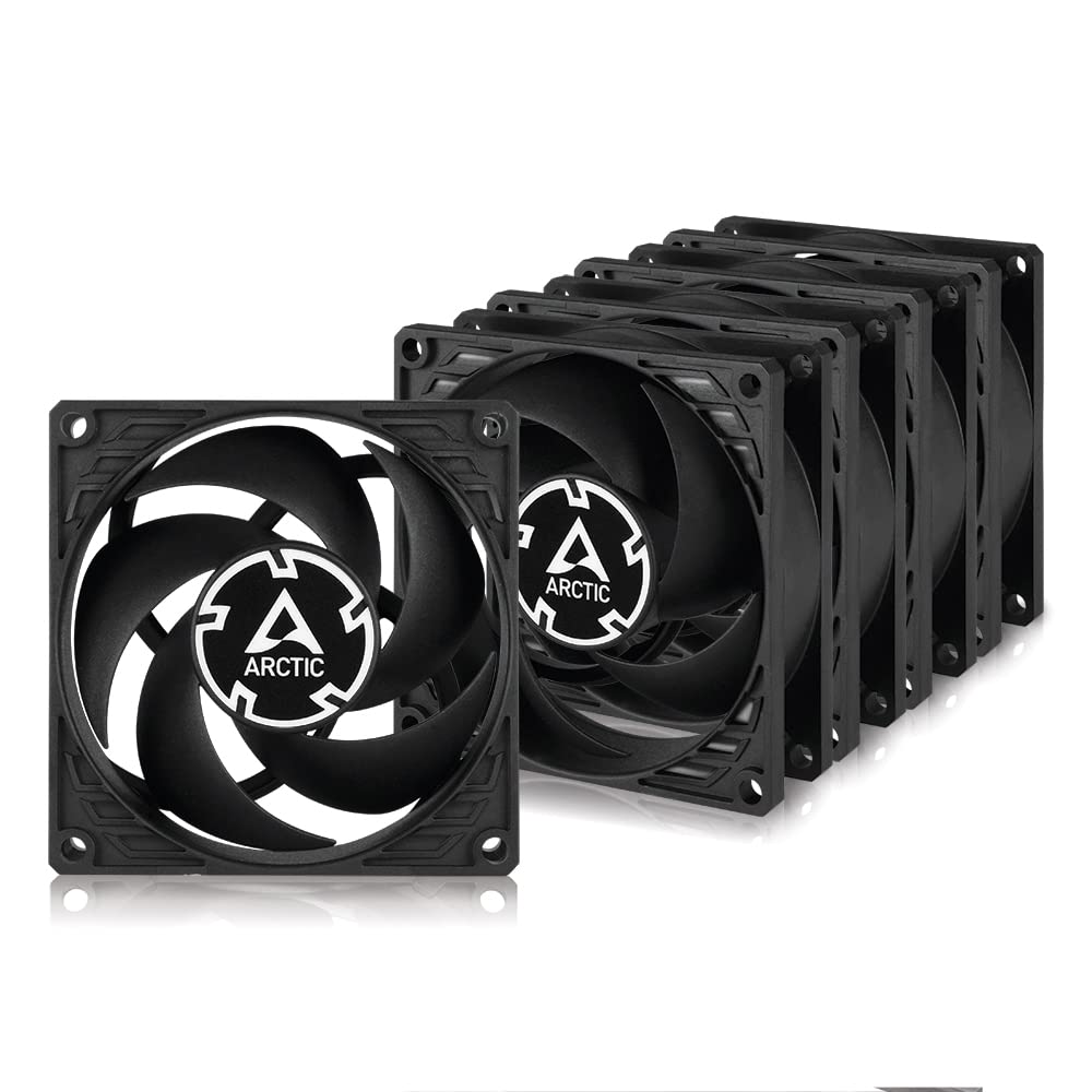 ARCTIC P8 Silent | 80 mm case fan | 1600 rpm | 5 pack