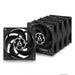 ARCTIC P8 Silent | 80 mm case fan | 1600 rpm | 5 pack