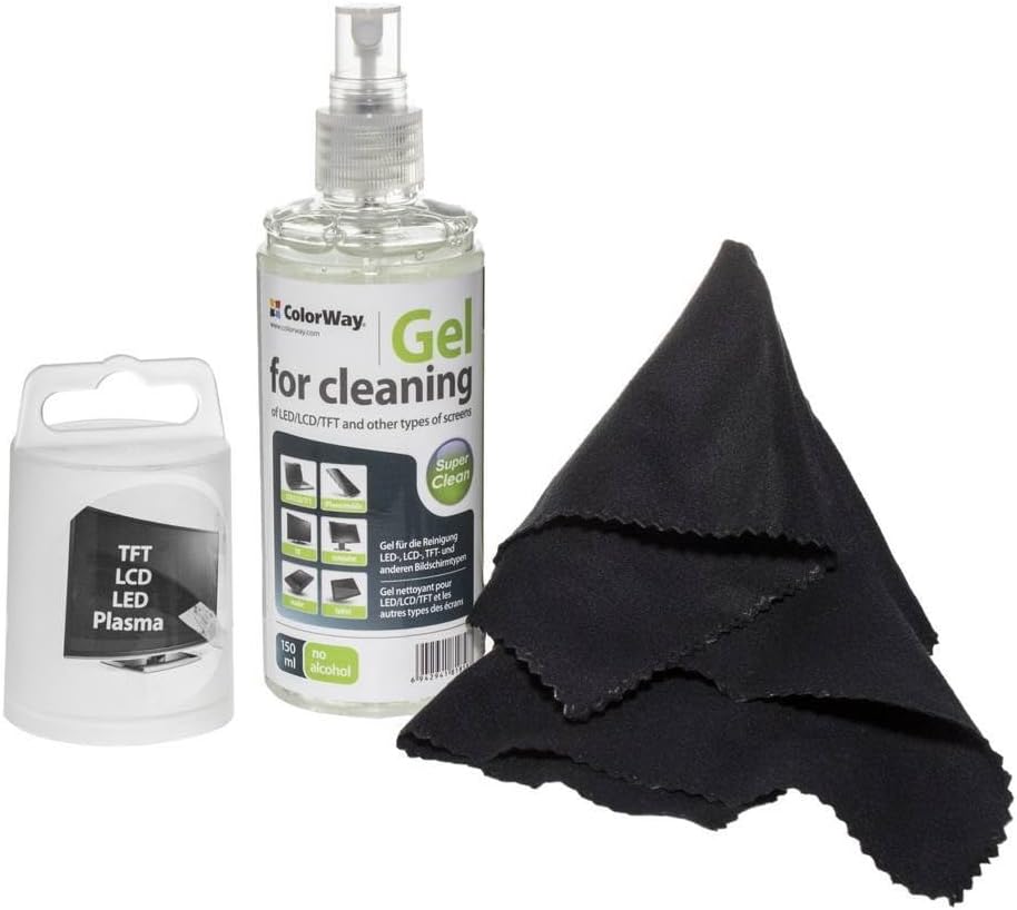 ColorWay CW-5151 | Screen cleaning gel | 150 ml | With microfibre cloth