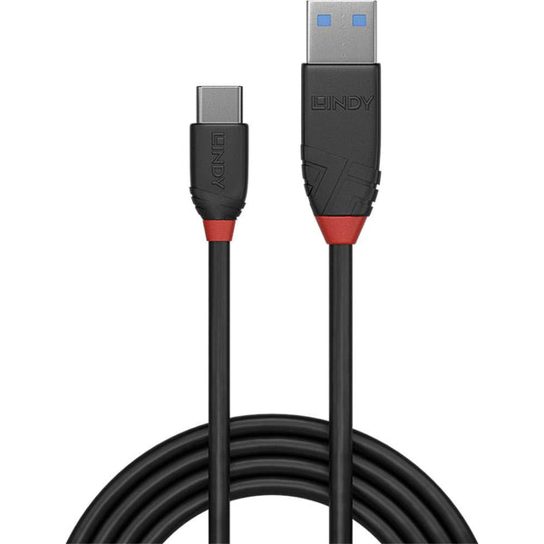LINDY Black Line 36915 | USB-A to USB-C cable | 10Gbps