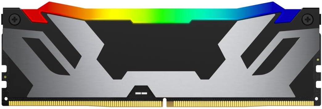 Kingston FURY Renegade | DDR5 RGB RAM | 24GB 7200MT/s CL38 | Silver and black