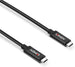 LINDY 43308 | Active USB-C cable | USB 3.2 Gen 2 10Gbps | 5m | Black