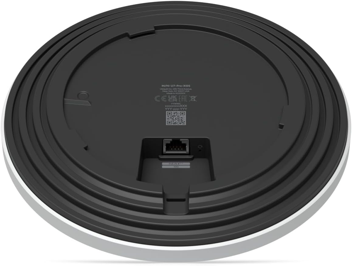 Ubiquiti UniFi U7 Pro XGS | Wi-Fi 7 access point | 10 GbE uplink | White