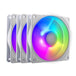 Cooler Master Mobius 120P ARGB | Case fan kit | 3 x 120 mm PWM | White