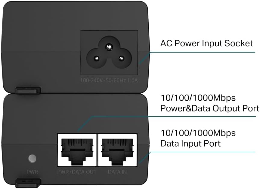 TP-Link TL-POE160S | PoE+ injector | Gigabit 30 W
