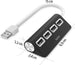Hama 00200119 | USB hub | 4 ports USB 2.0 | 480 Mbit/s | Black