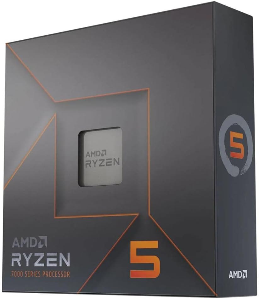 AMD Ryzen 5 7600X | Desktop CPU | 6-Core 12-Thread | AM5