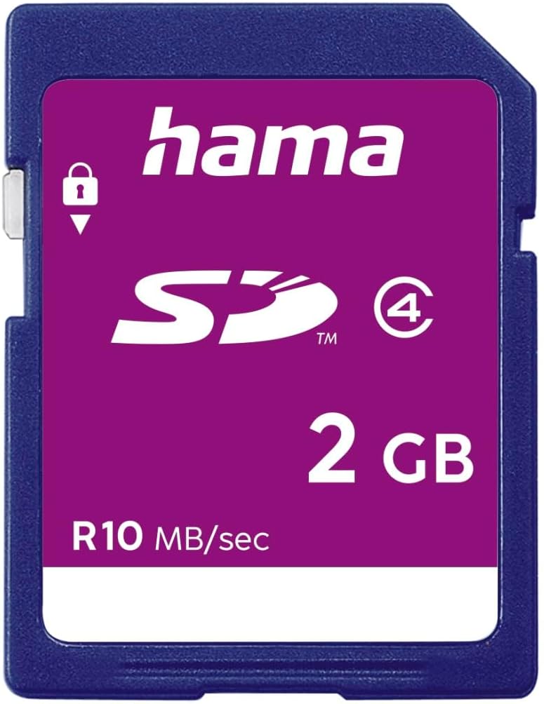 Hama SD 2GB Class 4 | SD memory card | 10 MB/s | 2 GB