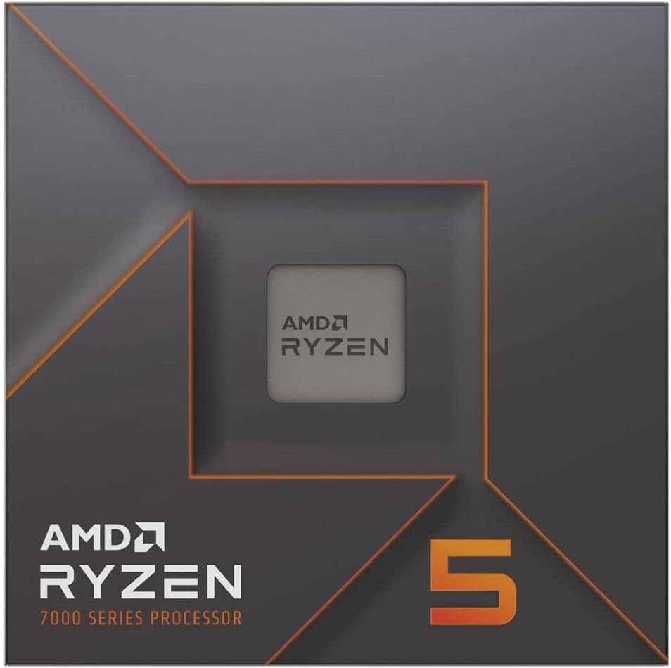 AMD Ryzen 5 7600X | Desktop CPU | 6-Core 12-Thread | AM5