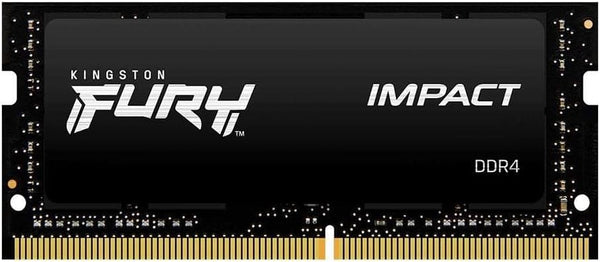 Kingston FURY Impact KF432S20IB/16 | 16GB DDR4 SODIMM | 3200MT/s CL20 | Black