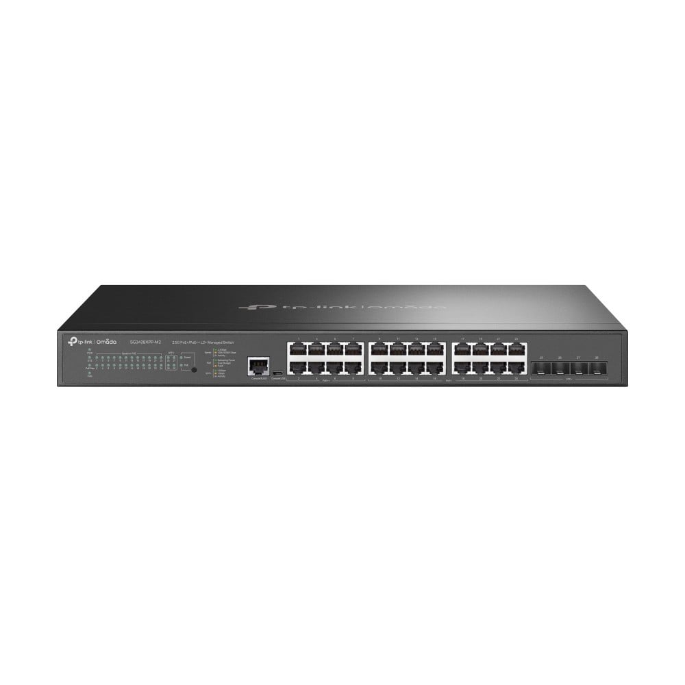 TP-Link Omada SG3428XPP-M2 | Managed network switch | 24-port 2.5G PoE