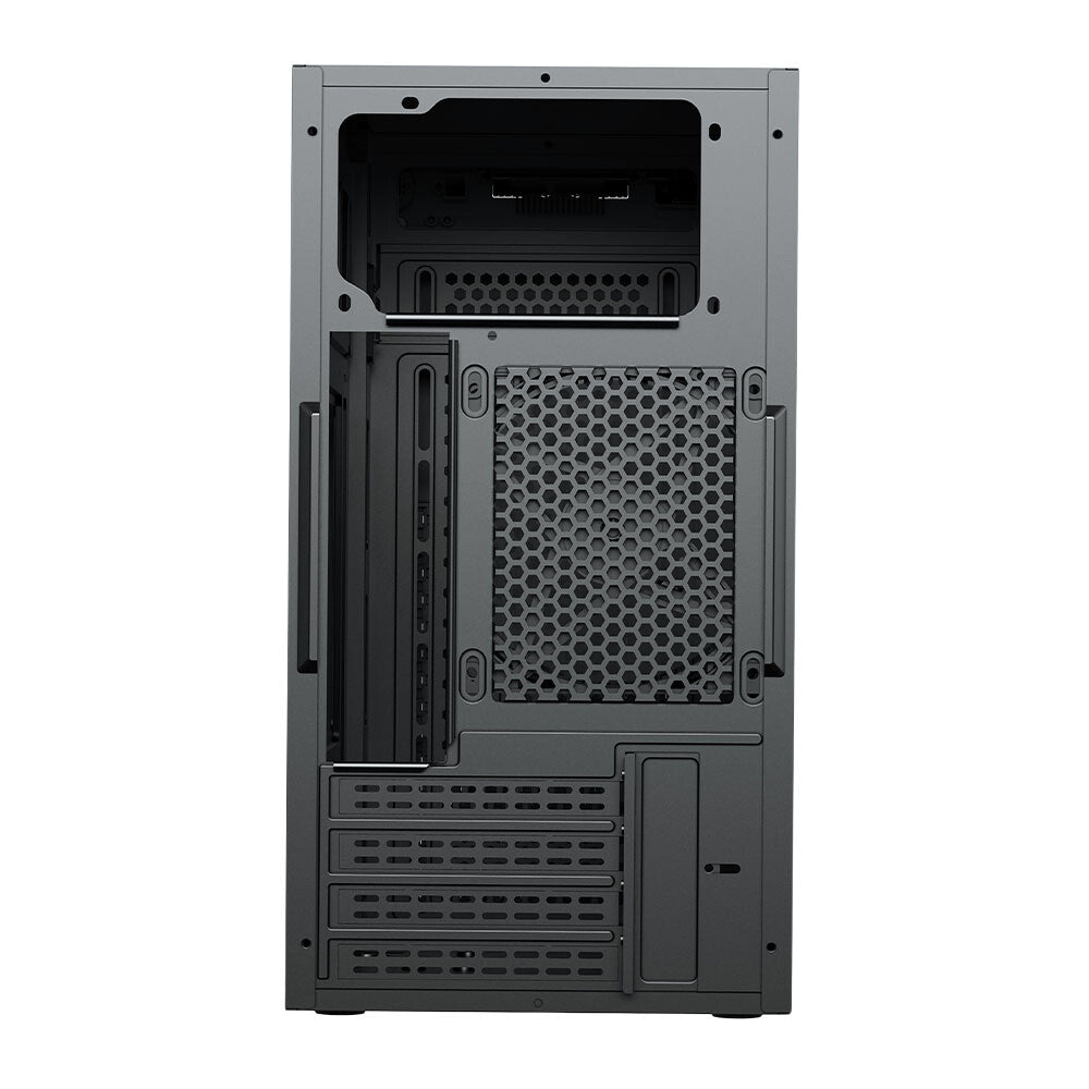 VIDA Enterprise-M | Micro ATX PC case | 120 mm fan | Black