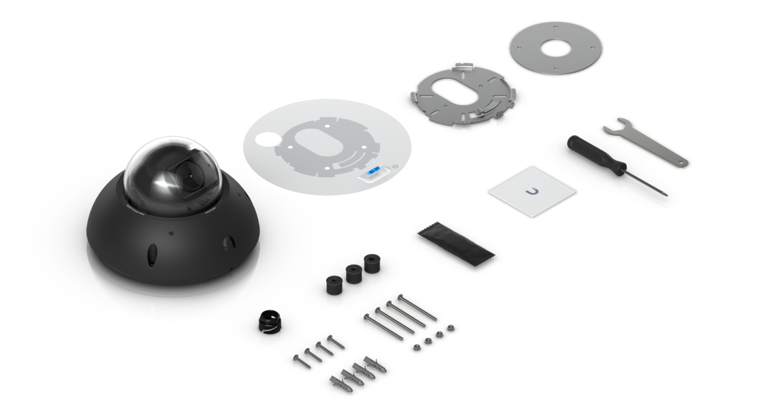 Ubiquiti G6 Turret | 4K PoE security camera | 8MP with AI detection | White