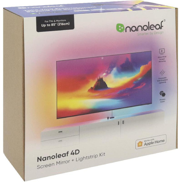 Nanoleaf 4D | TV screen mirror lightstrip kit | 5.2 m for TVs up to 85 in