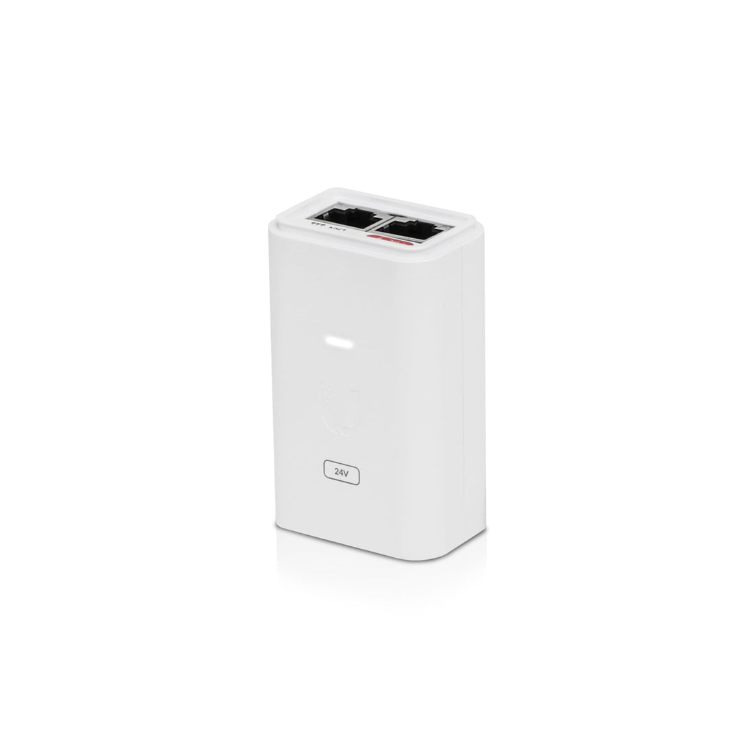 Ubiquiti 24V PoE Adapter | Passive PoE injector | 24V 12W Gigabit | White