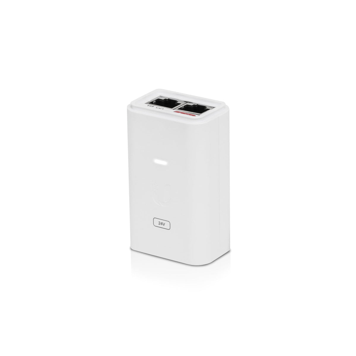 Ubiquiti 24V PoE Adapter | Passive PoE injector | 24V 12W Gigabit | White