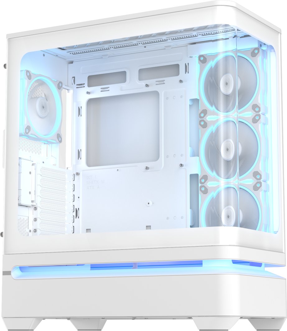 ASUS Prime AP304 TG ARGB | ATX PC case | White